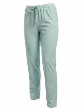 Women's Nautica  Light Mint Drawstring Lounge Cropped  Pants Size Medium